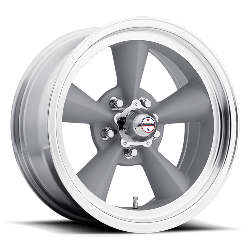 Jante aluminium 4x4 AMERICAN RACING VN309 TT O Vintage Silver W/ Machined LIP • 15"x8.5" • 5x114.3 • CB83.06 • ET-24