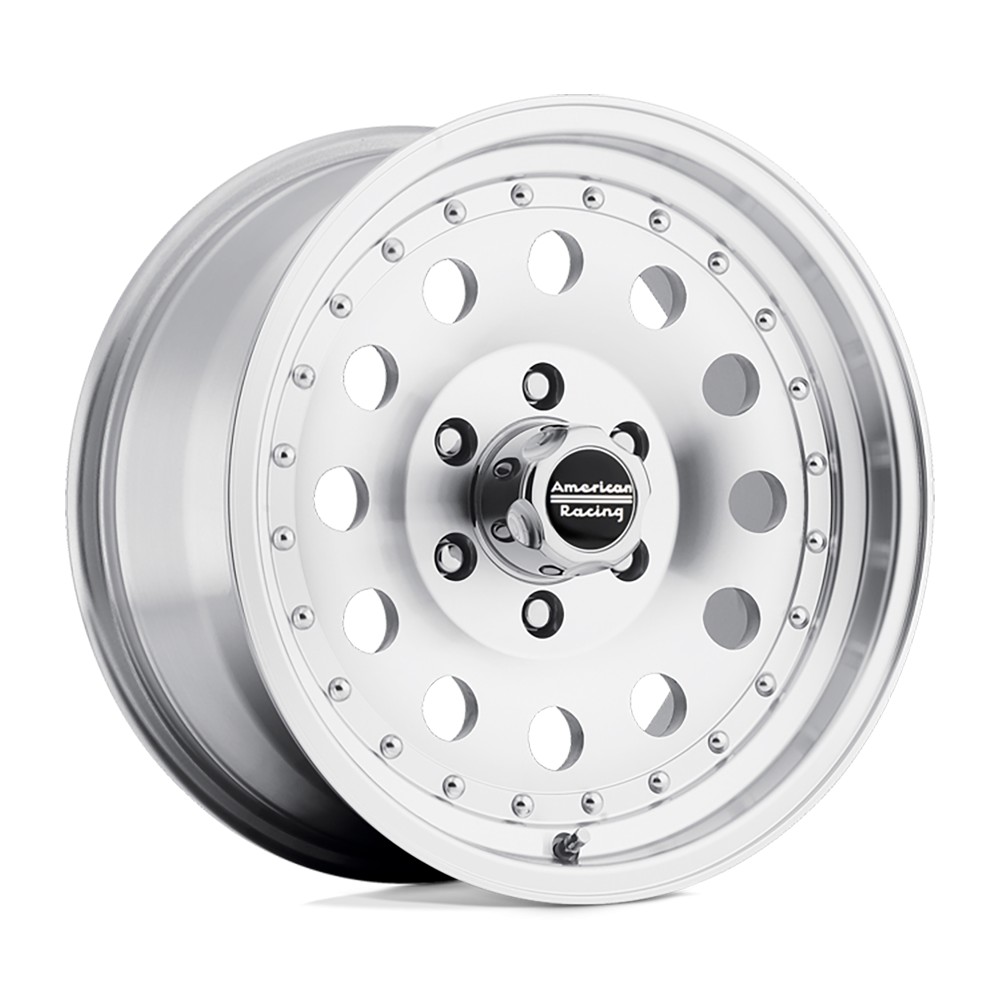 Jante aluminium 4x4 AMERICAN RACING AR62 Outlaw II Machined W/ Clear Coat • 15"x8" • 5x114.3 • CB83.06 • ET-19