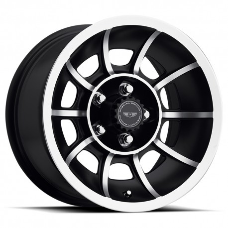 Jante aluminium 4x4 AMERICAN RACING VN47 Vector Satin Black Machined • 15"x7" • 5x114.3 • CB86 • ET0 