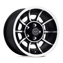 Jante aluminium 4x4 AMERICAN RACING VN47 Vector Satin Black Machined • 15"x8.5" • 5x114.3 • CB86 • ET6