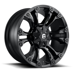 Jante aluminium 4x4 FUEL D560 Vapor Matte Black • 15"x8" • 5x114.3 / 5x120.65 • CB72.56 • ET-16 