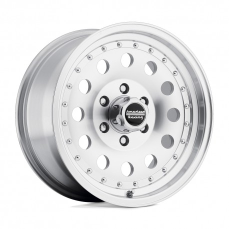 Jante aluminium 4x4 AMERICAN RACING AR62 Outlaw II Machined W/ Clear Coat • 15"x7" • 5x139.7 • CB108 • ET-6 