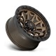 Jante aluminium 4x4 FUEL D696 Covert Matte Bronze Black Bead Ring • 15"x8" • 6x139.7 • CB108 • ET-19 