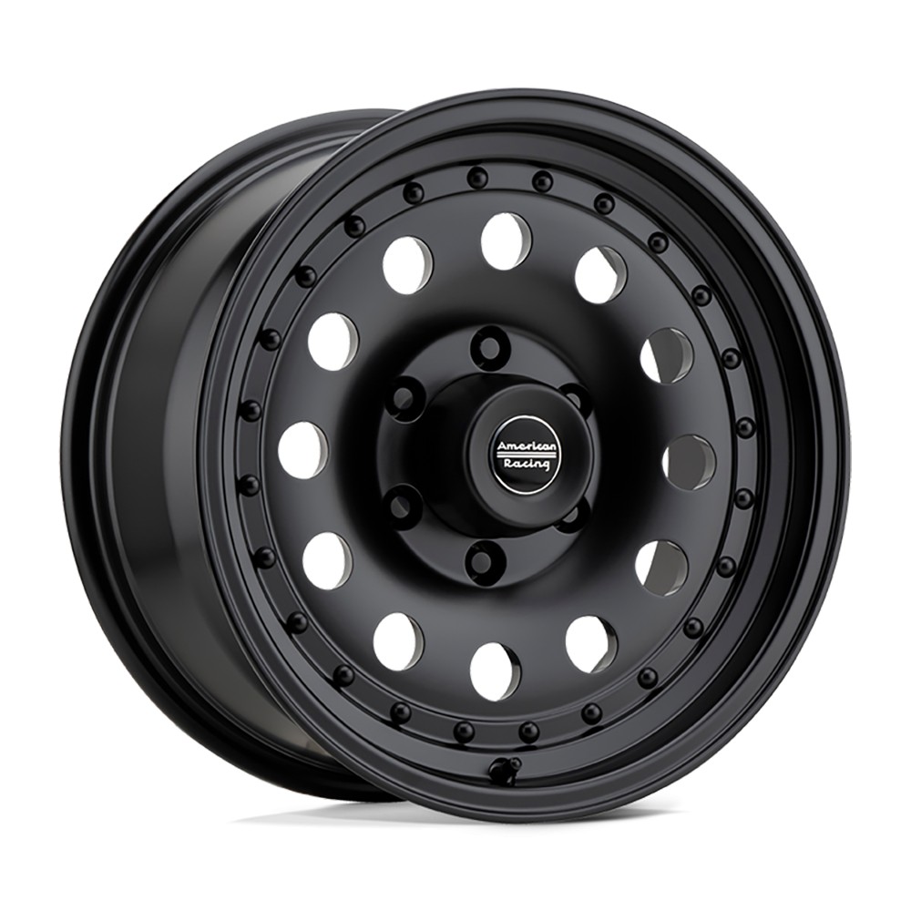 Jante aluminium 4x4 AMERICAN RACING AR62 Outlaw II Satin Black • 16"x8" • 5x114.3 • CB83.06 • ET0