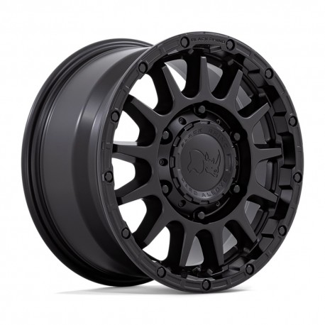 Jante aluminium 4x4 BLACK RHINO Matte Black Sequoia • 16"x8" • 5x160 • CB65.07 • ET38 