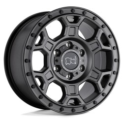 Jante aluminium 4x4 BLACK RHINO Matte Gunmetal W/ Black Bolts Midhill • 16"x8" • 5x160 • CB65.07 • ET45 