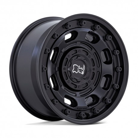 Jante aluminium 4x4 BLACK RHINO Matte Black Atlas • 16"x8" • 6x130 • CB84.1 • ET38 