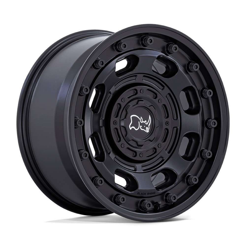 Jante aluminium 4x4 BLACK RHINO Matte Black Atlas • 16"x8" • 6x130 • CB84.1 • ET38