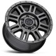 Jante aluminium 4x4 BLACK RHINO Matte Gunmetal Yellowstone • 16"x8" • 6x130 • CB84.1 • ET38 