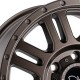 Jante aluminium 4x4 BLACK RHINO Matte Bronze Yellowstone • 16"x8" • 6x130 • CB84.1 • ET45 