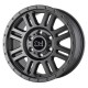 Jante aluminium 4x4 BLACK RHINO Matte Gunmetal Yellowstone • 16"x8" • 6x130 • CB84.1 • ET45 