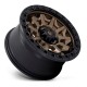 Jante aluminium 4x4 FUEL D696 Covert Matte Bronze Black Bead Ring • 16"x8" • 6x139.7 • CB106.1 • ET1 