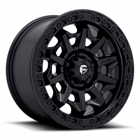 Jante aluminium 4x4 FUEL D694 Covert Matte Black • 16"x8" • 6x139.7 • CB106.1 • ET1 