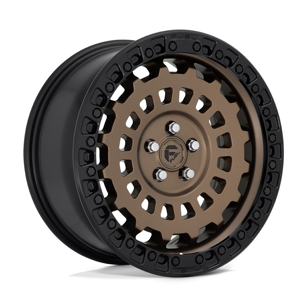 Jante aluminium 4x4 FUEL D634 Zephyr Matte Bronze Black Bead Ring • 17"x8" • 5x100 • CB56,5 • ET38