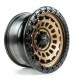 Jante aluminium 4x4 FUEL D634 Zephyr Matte Bronze Black Bead Ring • 17"x8.5" • 5x108 • CB63.36 • ET25 