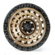 Jante aluminium 4x4 FUEL D634 Zephyr Matte Bronze Black Bead Ring • 17"x8.5" • 5x108 • CB63.36 • ET25 