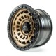 Jante aluminium 4x4 FUEL D634 Zephyr Matte Bronze Black Bead Ring • 17"x8.5" • 5x108 • CB63.36 • ET25 