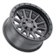 Jante aluminium 4x4 BLACK RHINO Gun Black Dugger • 17"x8.5" • 5x114.3 • CB76.1 • ET-18 