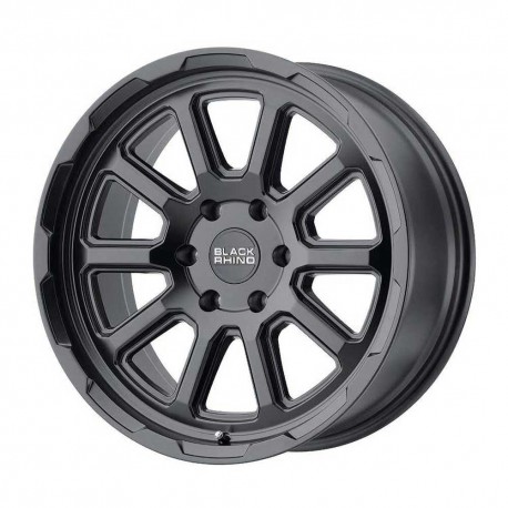 Jante aluminium 4x4 BLACK RHINO Matte Black Chase • 17"x8" • 5x114.3 • CB76.1 • ET10 