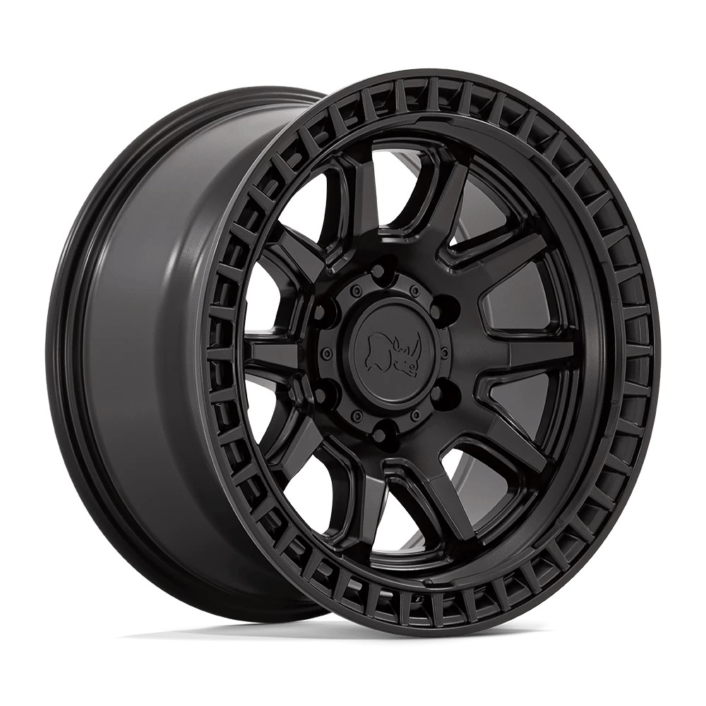 Jante aluminium 4x4 BLACK RHINO Matte Black Calico • 17"x8.5" • 5x114.3 • CB72.56 • ET34