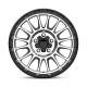 Jante aluminium 4x4 KMC KM542 Impact Satin Black Machined • 17"x8" • 5x114.3 • CB72.56 • ET35 