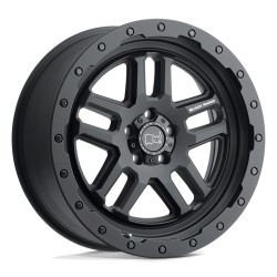 Jante aluminium 4x4 BLACK RHINO Textured Matte Black Barstow • 17"x8" • 5x120 • CB76.1 • ET30