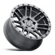 Jante aluminium 4x4 BLACK RHINO Matte Brushed Gunmetal W/ Black Bolts Arches • 17"x8" • 5x120 • CB76.1 • ET30 