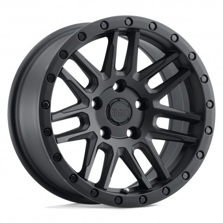 Jante aluminium 4x4 BLACK RHINO Matte Black Arches • 17"x8" • 5x120 • CB76.1 • ET30 