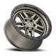 Jante aluminium 4x4 BLACK RHINO Matte Black/Matte Bronze Barstow • 17"x8" • 5x120 • CB76.1 • ET30 