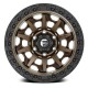 Jante aluminium 4x4 FUEL D696 Covert Matte Bronze/Black Bead Ring • 17"x8.5" • 5x120 • CB65.1 • ET34 