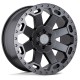 Jante aluminium 4x4 BLACK RHINO Matte Gunmetal Warlord • 17"x8" • 5x120 • CB76.1 • ET35 