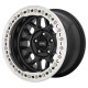 Jante aluminium 4x4 KMC KM235 Satin Black Beadlock • 17"x9" • 5x127 • CB71.5 • ET-38 