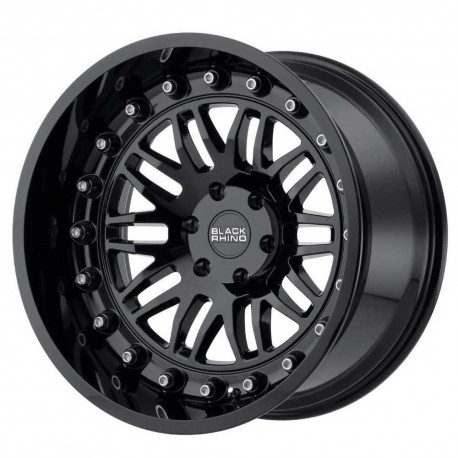 Jante aluminium 4x4 BLACK RHINO Gloss Black Fury • 17"x9.5" • 5x127 • CB71.5 • ET-18 