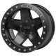 Jante aluminium 4x4 BLACK RHINO Matte Black Crawler • 17"x9.5" • 5x127 • CB71.5 • ET-18 