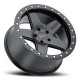 Jante aluminium 4x4 BLACK RHINO Matte Black Crawler • 17"x9.5" • 5x127 • CB71.5 • ET-18 