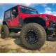 Jante aluminium 4x4 BLACK RHINO Matte Black Crawler • 17"x9.5" • 5x127 • CB71.5 • ET-18 