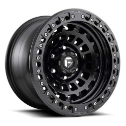 Jante aluminium 4x4 FUEL D101 Zephyr Beadlock Matte Black • 17"x9" • 5x127 • CB71.5 • ET-15 