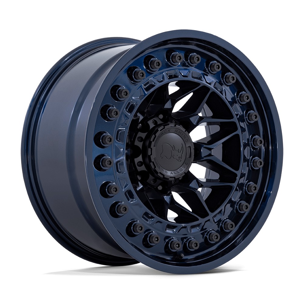 Jante aluminium 4x4 BLACK RHINO Midnight Blue Alpha • 17"x9" • 5x127 • CB71.5 • ET-12