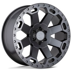 Jante aluminium 4x4 BLACK RHINO Matte Gunmetal Warlord • 17"x9" • 5x127 • CB71.5 • ET-12 