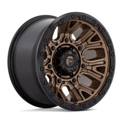 Jante aluminium 4x4 FUEL D826 Traction Matte Bronze W/ Black Ring • 17"x9" • 5x127 • CB71.5 • ET-12