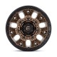 Jante aluminium 4x4 FUEL D826 Traction Matte Bronze W/ Black Ring • 17"x9" • 5x127 • CB71.5 • ET-12 