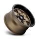 Jante aluminium 4x4 FUEL D617 Podium Matte Bronze Black Bead Ring • 17"x9" • 5x127 • CB78.1 • ET-12 