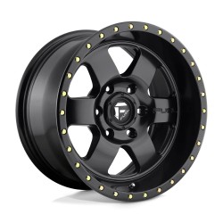 Jante aluminium 4x4 FUEL D618 Podium Matte Black • 17"x9" • 5x127 • CB78.1 • ET-12