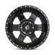 Jante aluminium 4x4 FUEL D618 Podium Matte Black • 17"x9" • 5x127 • CB78.1 • ET-12 