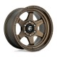 Jante aluminium 4x4 FUEL D666 Shok Matte Bronze • 17"x9" • 5x127 • CB71.5 • ET-12 