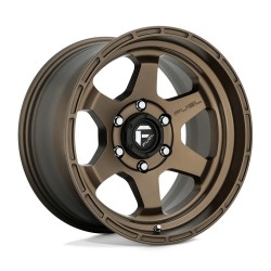 Jante aluminium 4x4 FUEL D666 Shok Matte Bronze • 17"x9" • 5x127 • CB71.5 • ET-12