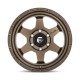 Jante aluminium 4x4 FUEL D666 Shok Matte Bronze • 17"x9" • 5x127 • CB71.5 • ET-12 