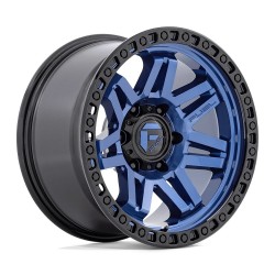 Jante aluminium 4x4 FUEL D813 Syndicate Dark Blue W/ Black Ring • 17"x9" • 5x127 • CB71.5 • ET-12 