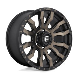 Jante aluminium 4x4 FUEL D674 Blitz Matte Black Double Dark Tint • 17"x9" • 5x127 • CB71.5 • ET-12 