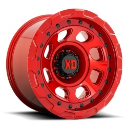 Jante aluminium 4x4 KMC XD861 Storm Candy RED XD Series • 17"x9" • 5x127 • CB71.5 • ET-12